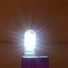 USB LED Night Light Computer Keyboard Table Lamp Charging Treasure Mobile Power Camping Highlight Portable White Warm - White Light