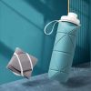 Mini Opvouwbare Siliconen Cup Draagbare Siliconen Telescopische Drinken Inklapbare Koffie Cup Multifunctionele Opvouwbare Silica - Red
