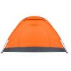 1-Person Waterproof Camping Dome Tent Automatic Pop Up Quick Shelter Outdoor Hiking Orange - as picture